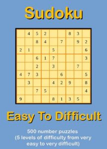 Cover of the Sudoku Easy to Difficult book