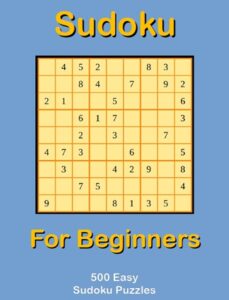 Cover of the Sudoku for Beginners book